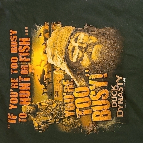 ALSTYLE | Green Duck Dynasty T-Shirt - Picture 3 of 6
